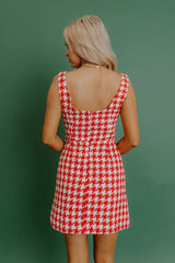 Feeling Cheerful Tweed Mini Dress
