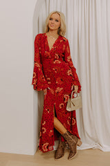 Wild Romance Leopard Maxi Dress