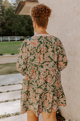 Feeling Dreamy Floral Mini Dress Curves