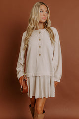 Coffee and Daydreams Mini Dress