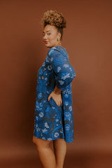 Estate Muse Floral Mini Dress Curves