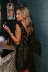 Cocktail Ready Satin Mini Dress