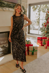 The It Girl Sequin Midi Dress