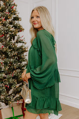 City Muse Ruffle Mini Dress
