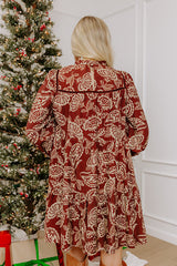 Petal Poise Floral Mini Dress