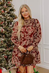 Petal Poise Floral Mini Dress