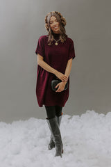 Passport To Paris Knit Sweater Mini Dress