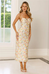Sunset Promises Midi Dress Orange