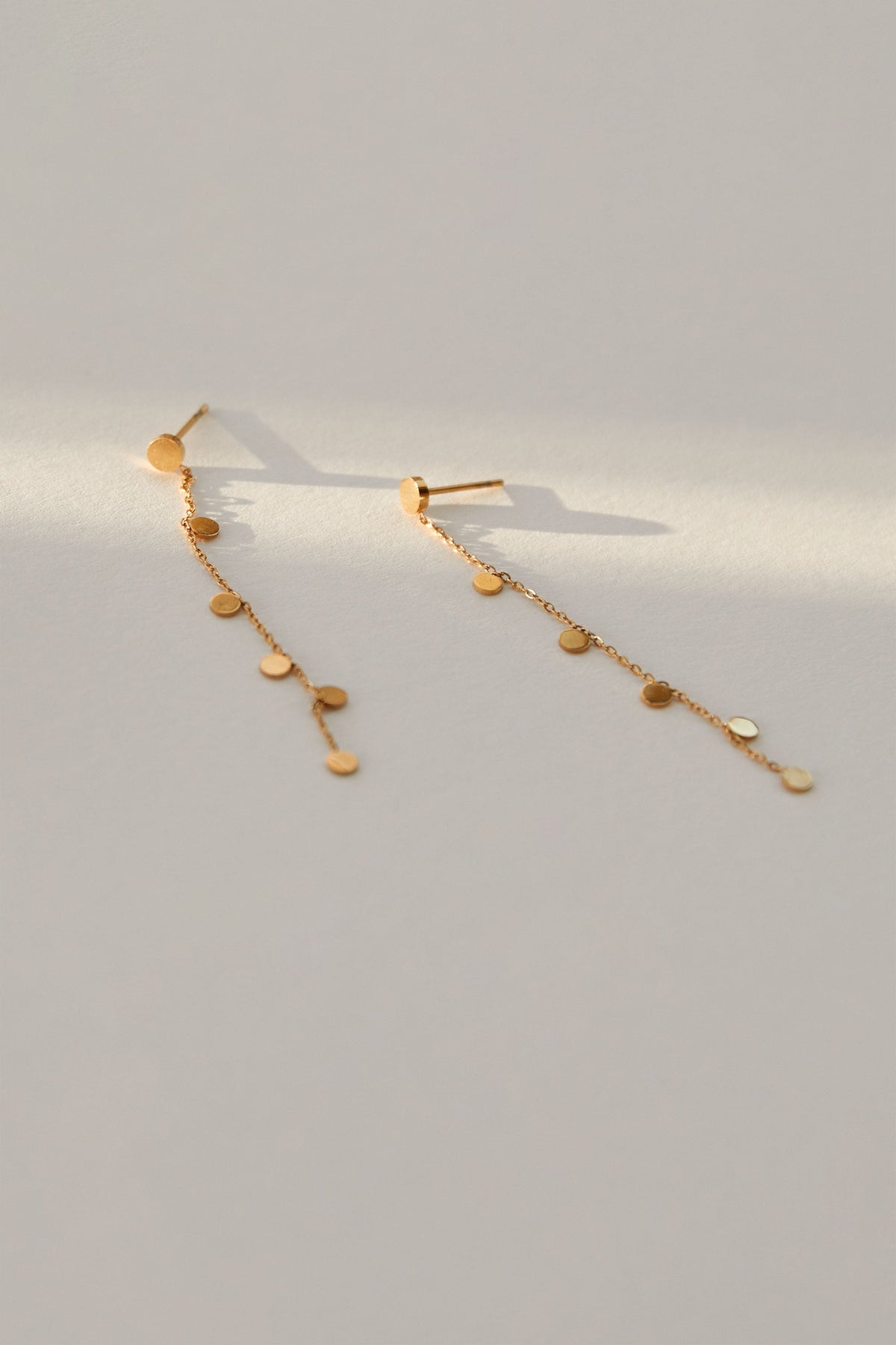 CIRCLE CHAIN EARRING