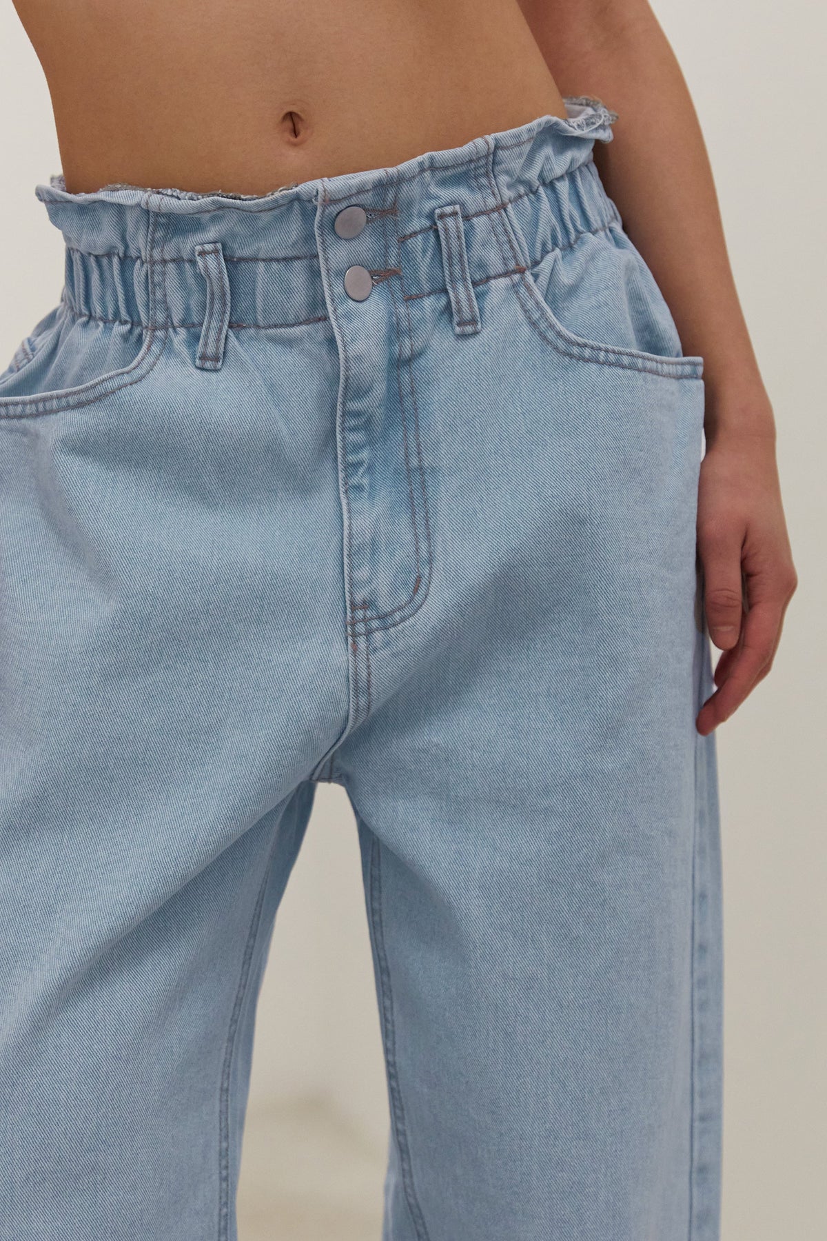 PAPERBAG WAIST JEAN