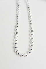 METAL BALL NECKLACE