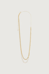 DOUBLE CHAIN NECKLACE