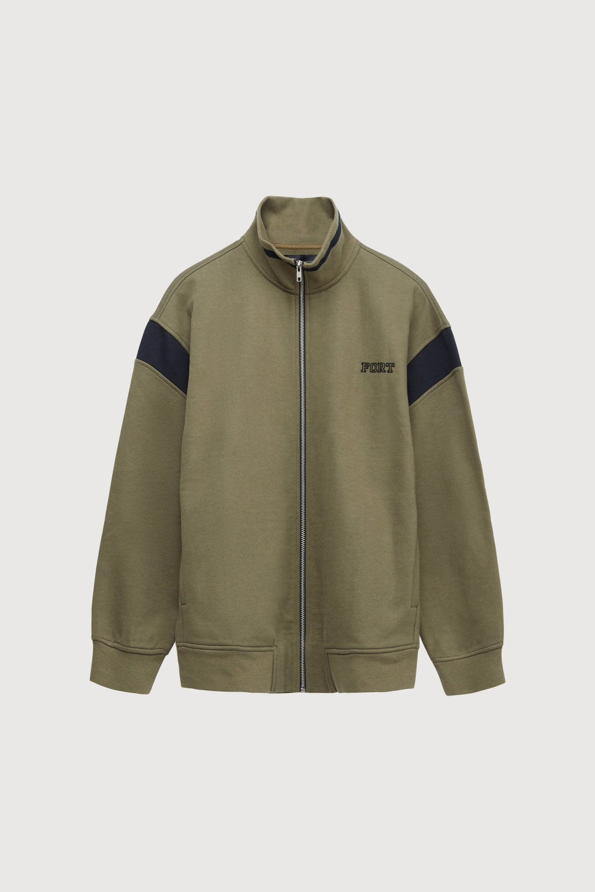 MOCKNECK ZIP UP
