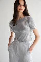 CROPPED TIE DYE T-SHIRT