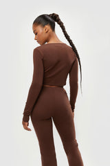 OPEN FRONT TOP WITH TIES