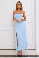 Station Of Luxe Maxi Dress Blue