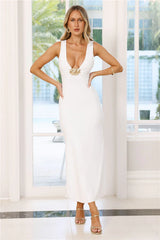 Totally Irresistible Maxi Dress White